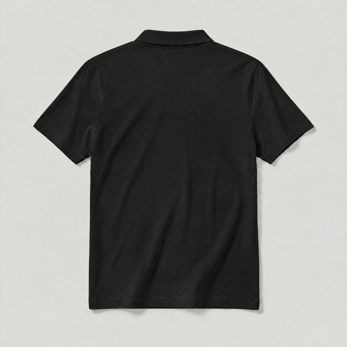 Camiseta 918015 Tipo Polo Negra Para Hombre - foto 2