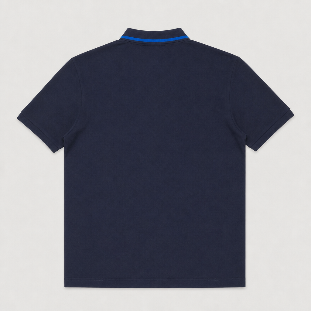 Camiseta 918032 Tipo Polo Azul Oscuro para hombre