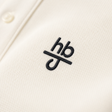 Camiseta 918053 Tipo Polo Crema para hombre