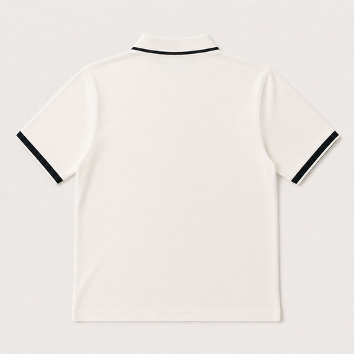Camiseta 918053 Tipo Polo Crema para hombre