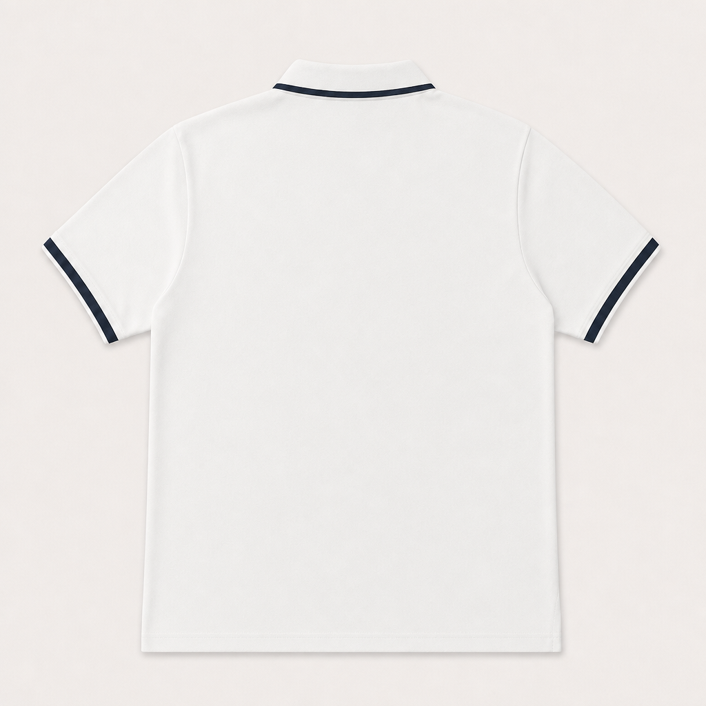 Camiseta 918053 Tipo Polo Blanco para hombre