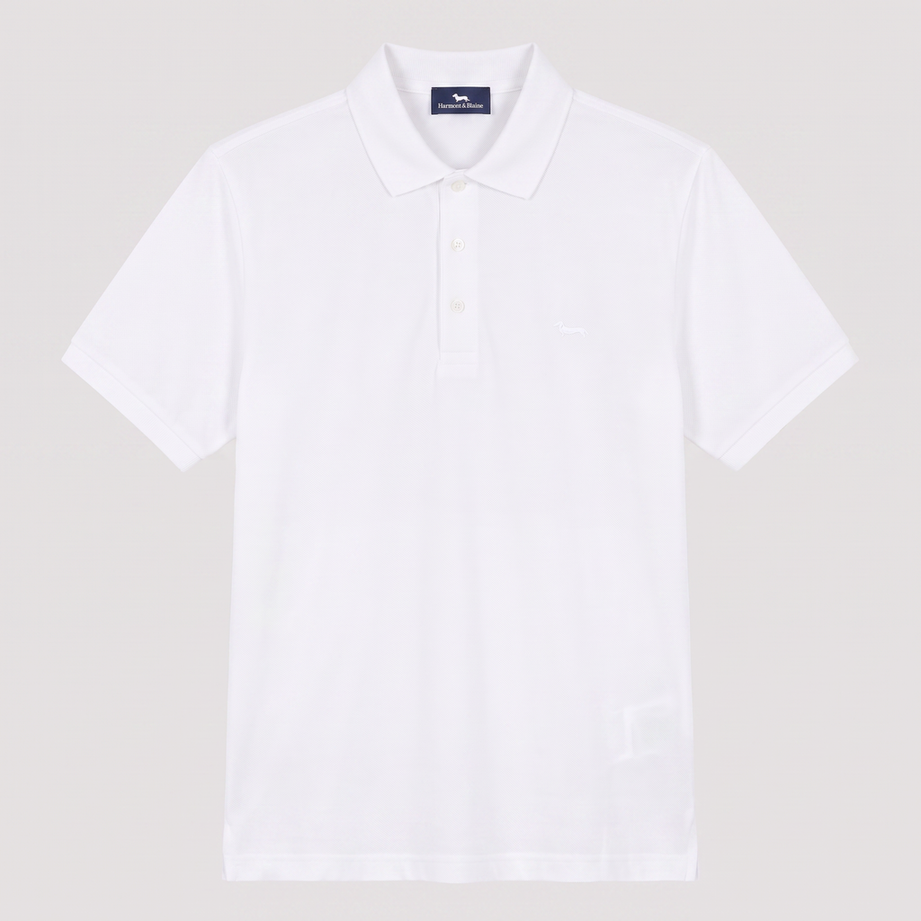 Camiseta 918054 Tipo Polo Blanca para hombre