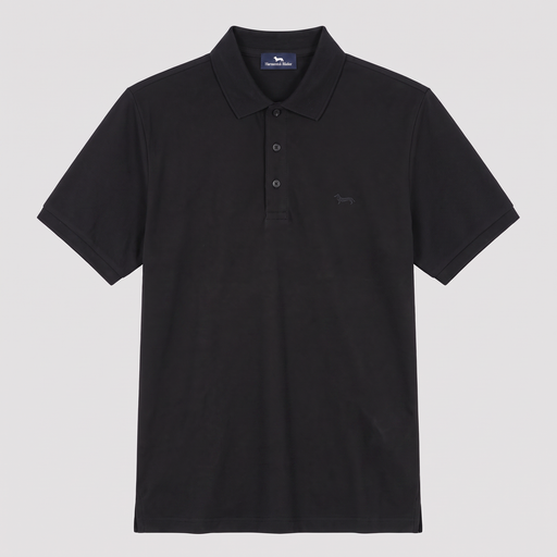 Camiseta 918054 Tipo Polo Negra para hombre