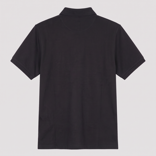 Camiseta 918054 Tipo Polo Negra para hombre