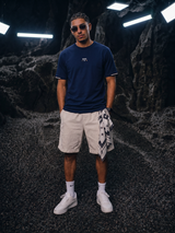 Camiseta 921036 Básica Azul Oscuro para hombre