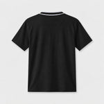 Camiseta 921040 Básica Negra Para Hombre
