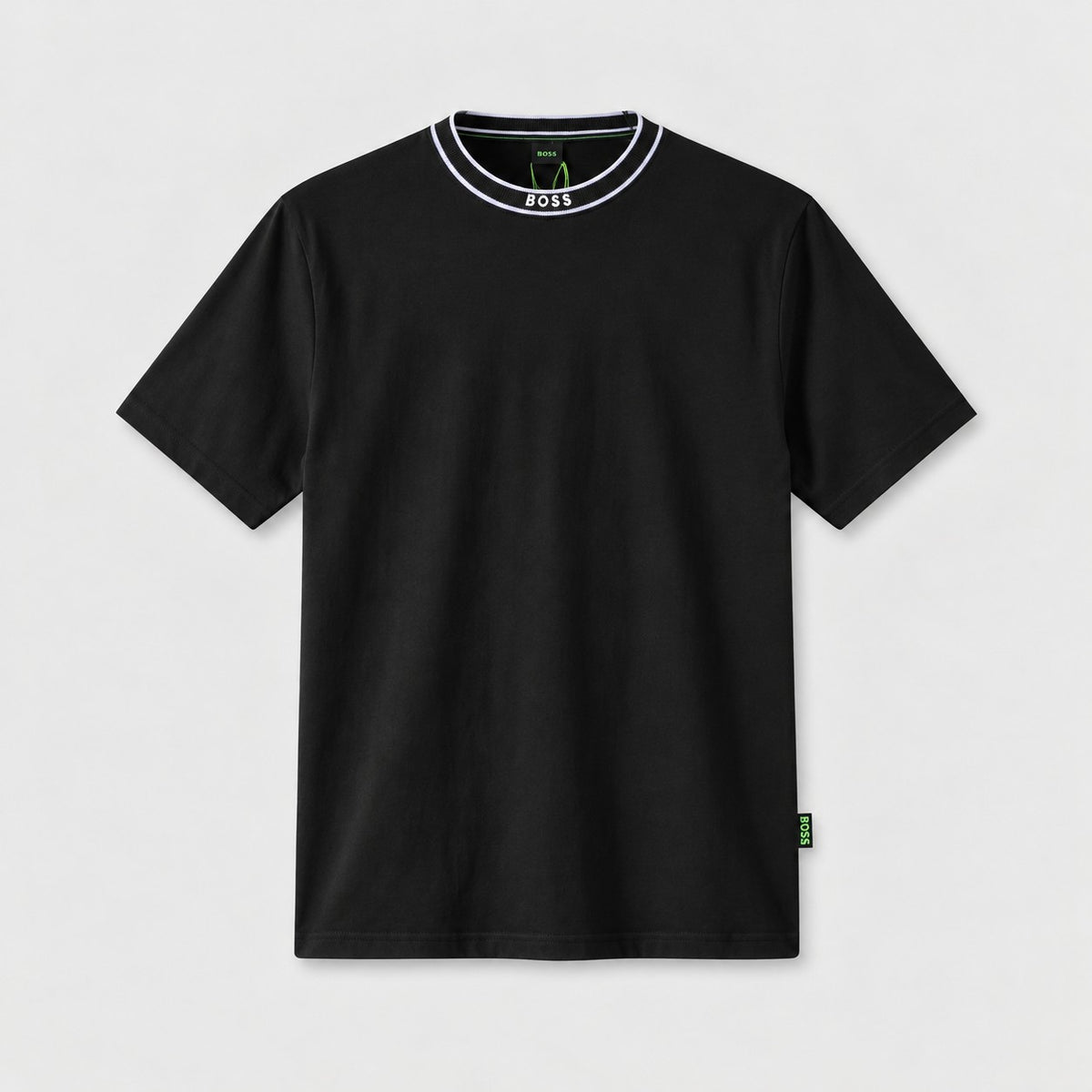 Camiseta 921040 Básica Negra Para Hombre - frente