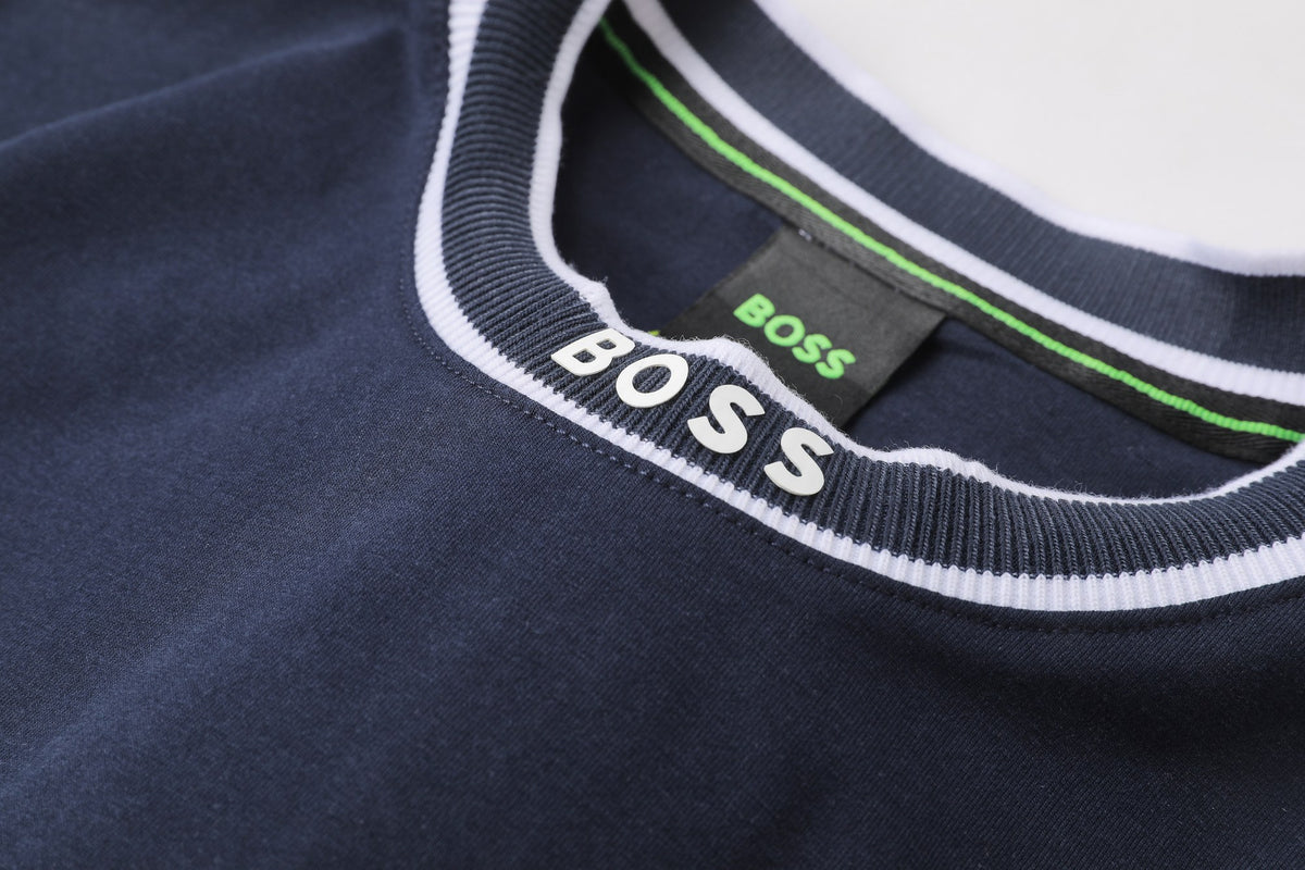 Camiseta 921040 Básica Azul Oscuro Para Hombre - foto 4