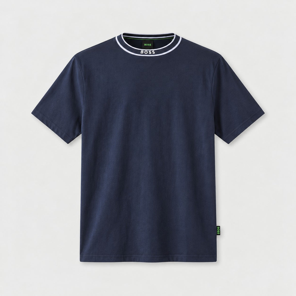 Camiseta 921040 Básica Azul Oscuro Para Hombre - frente