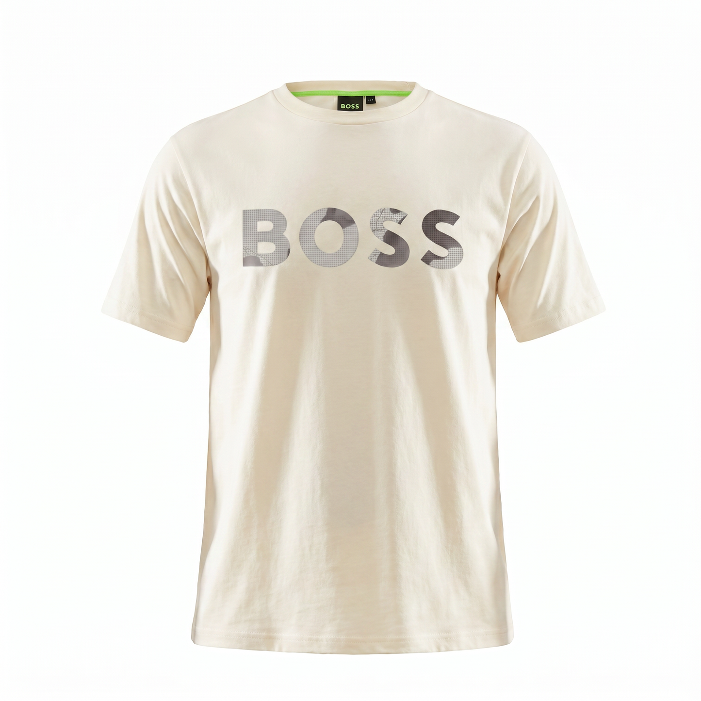 Camiseta 921044 Básica Crema para hombre