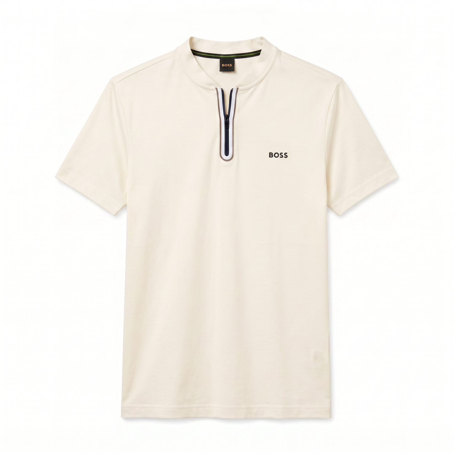 Camiseta 921082 Tipo Polo Crema para hombre