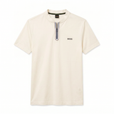 Camiseta 921082 Tipo Polo Crema para hombre