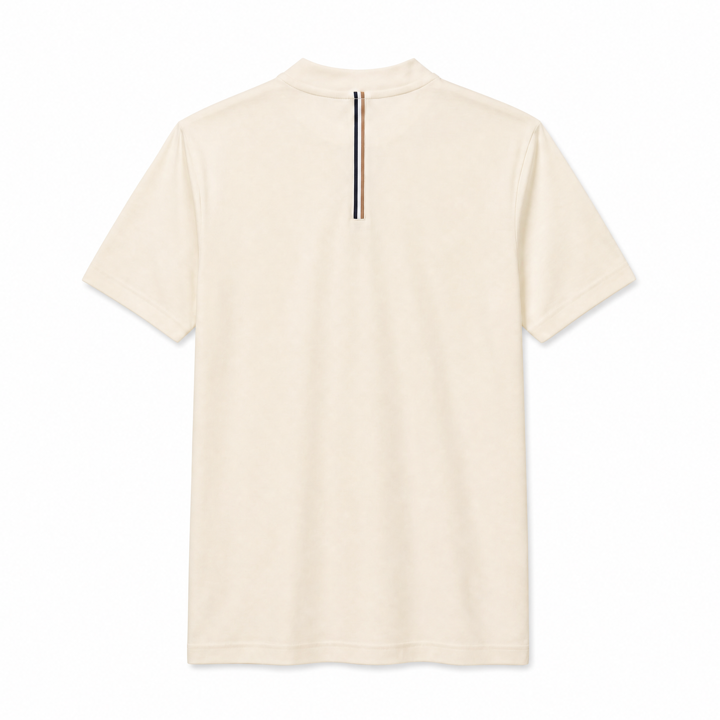 Camiseta 921082 Tipo Polo Crema para hombre