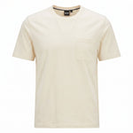 Camiseta 921052 Basica Crema para hombre