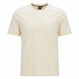 Camiseta 921052 Basica Crema para hombre