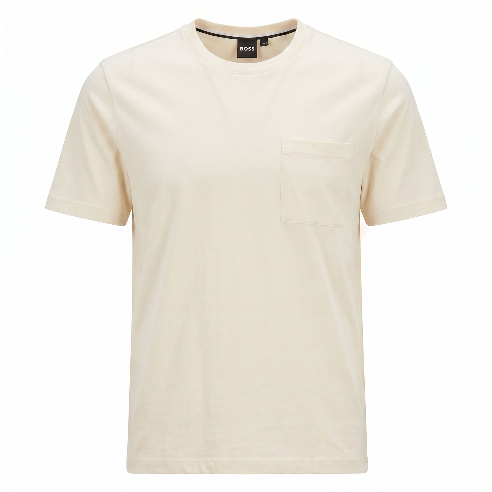 Camiseta 921052 Basica Crema para hombre