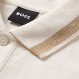Camiseta 918032 Tipo Polo Crema para hombre