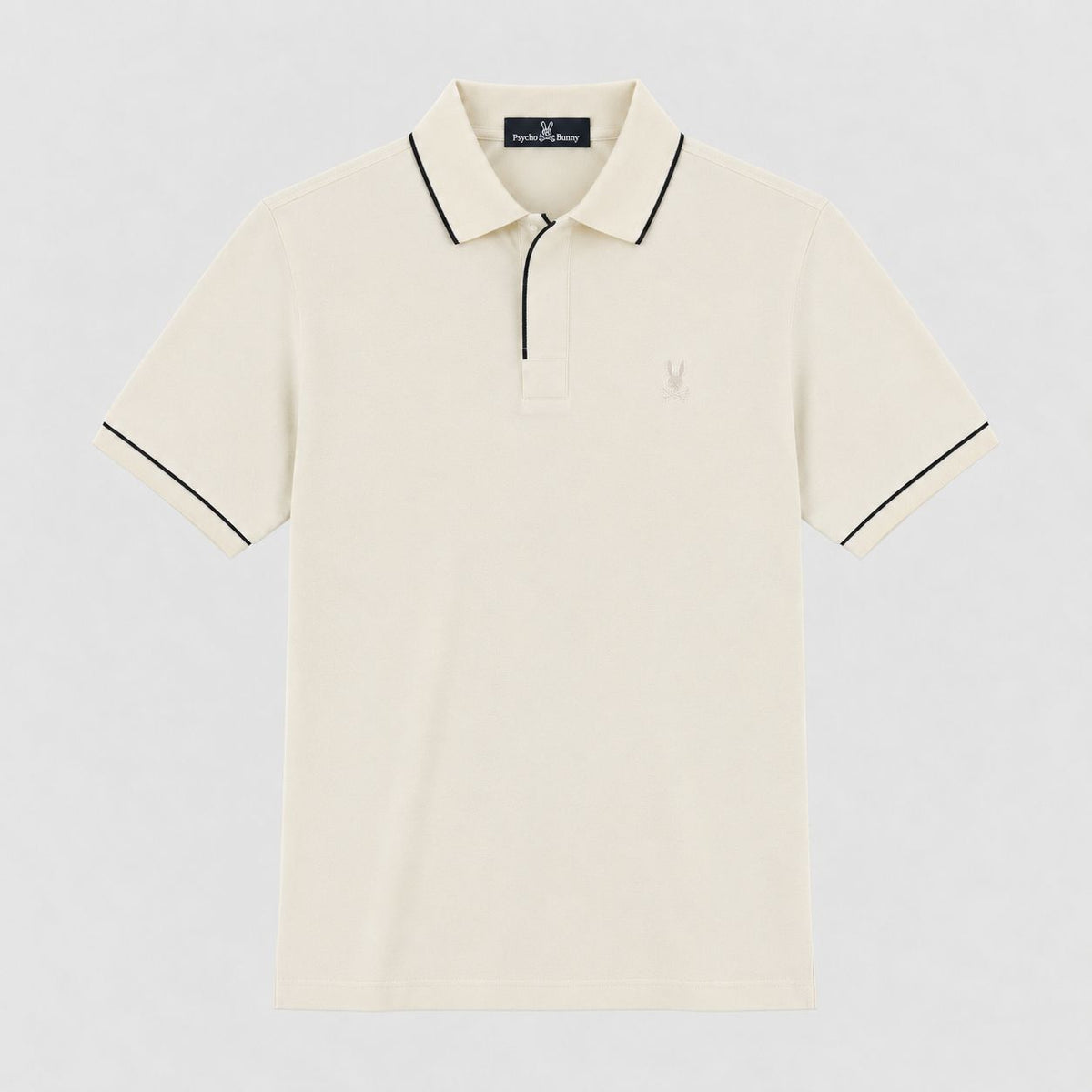 Camiseta 918017 Tipo Polo Crema para hombre