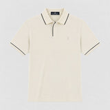 Camiseta 918017 Tipo Polo Crema para hombre