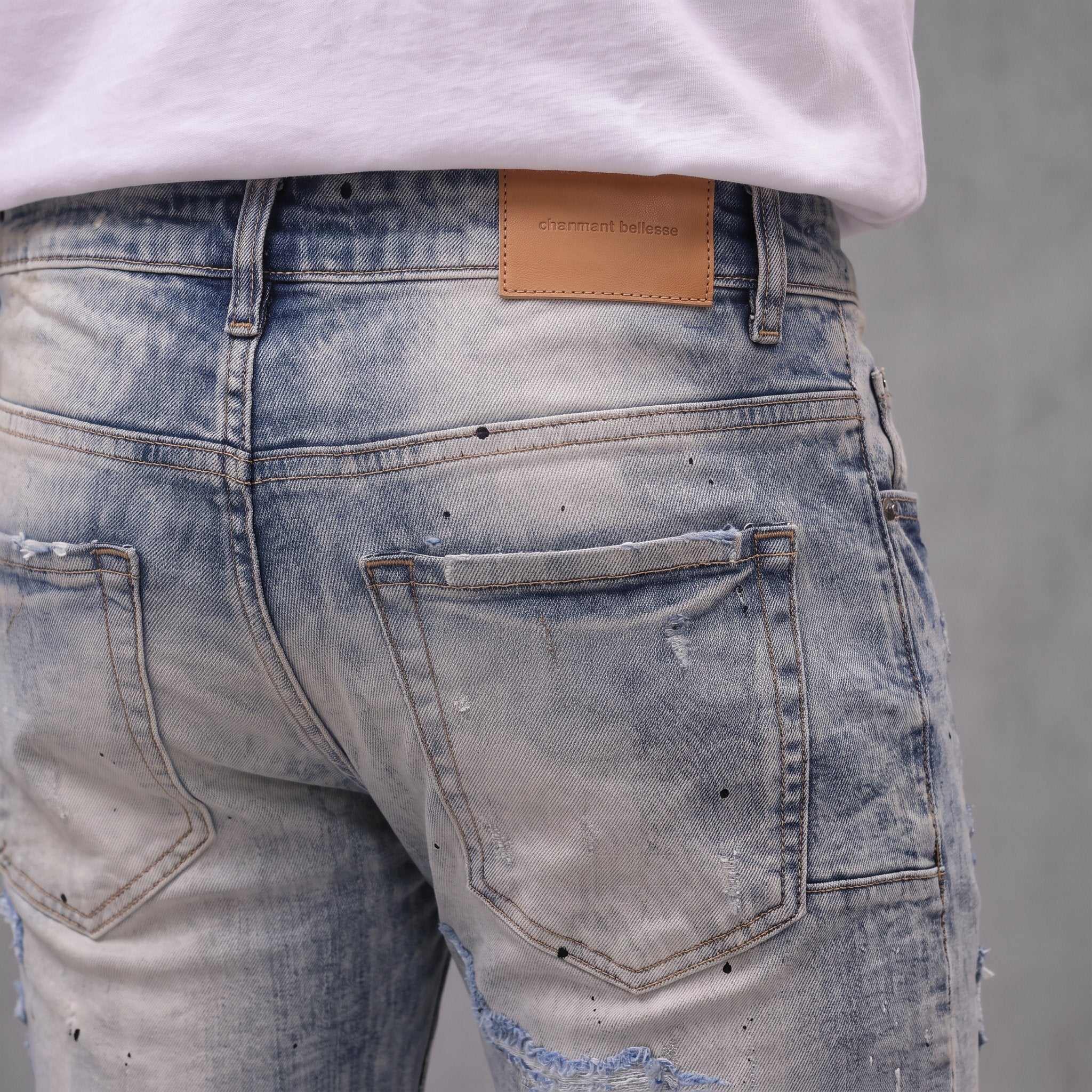 Jean PP PUD044 Azul Para Hombre