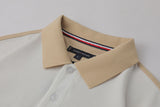 Camiseta 185047 Tipo Polo Crema para hombre