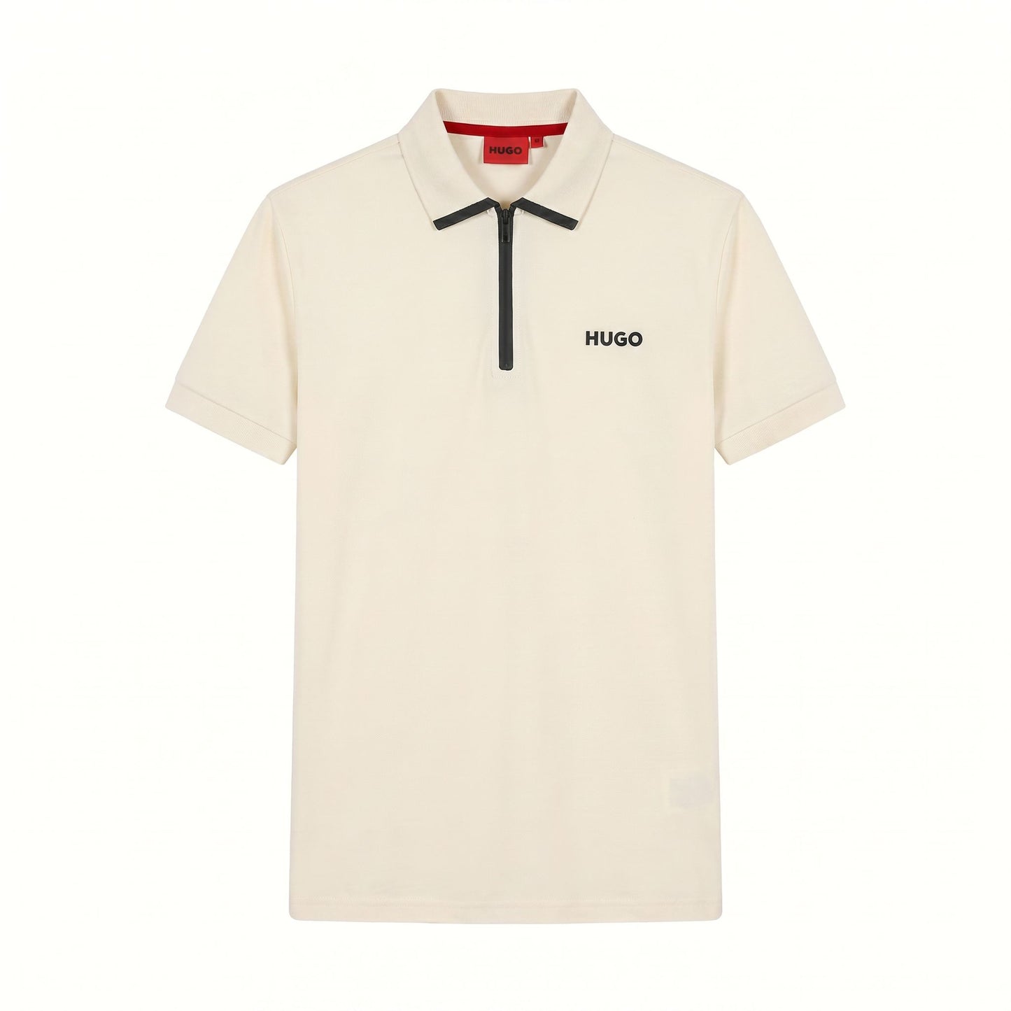 Camiseta 185027 Tipo Polo Crema para hombre