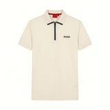 Camiseta 185027 Tipo Polo Crema para hombre