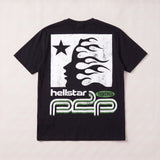 Camiseta 661118 Estampada Negro para hombre