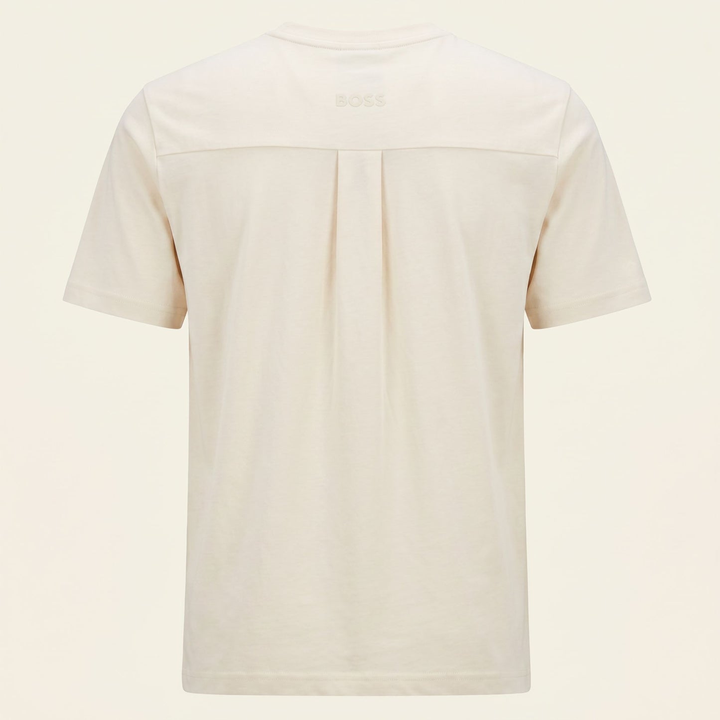 Camiseta 921052 Basica Crema para hombre