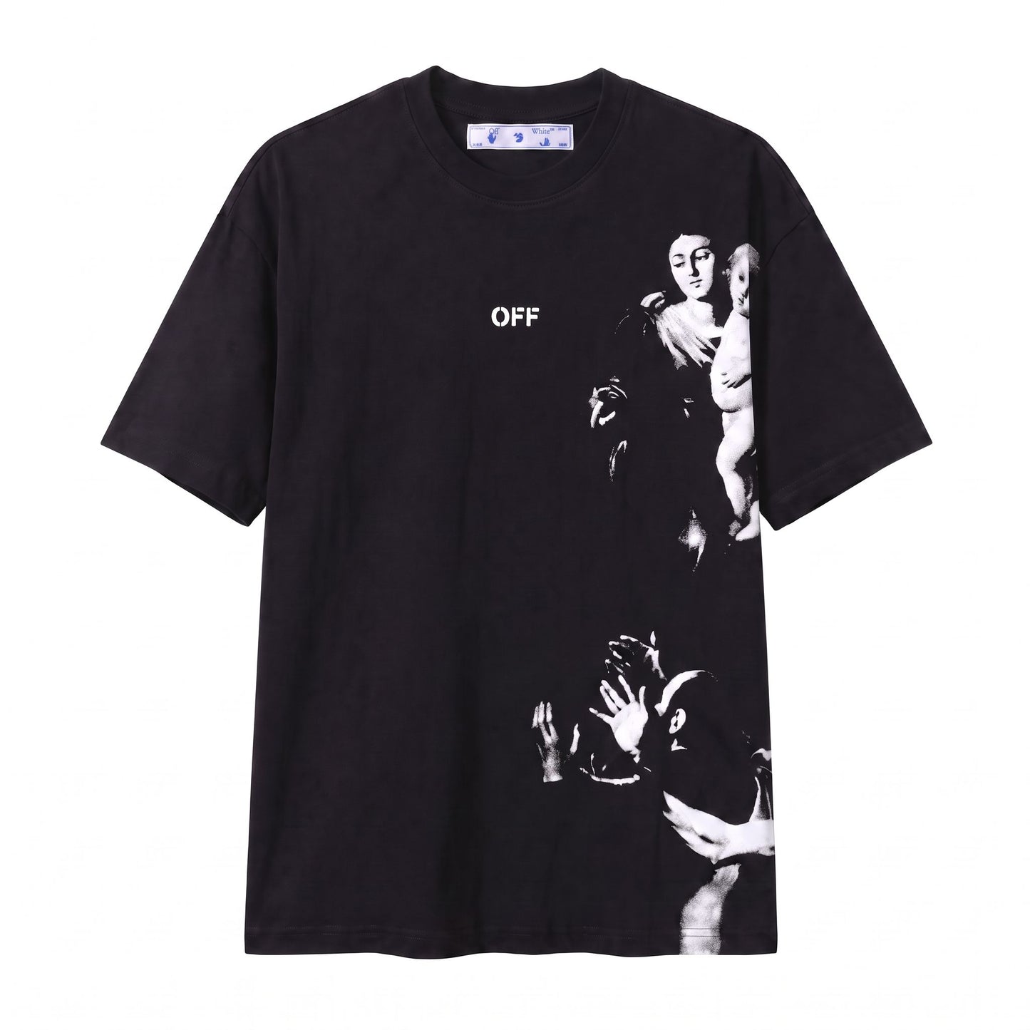 Camiseta 788475 Oversize Negro para hombre