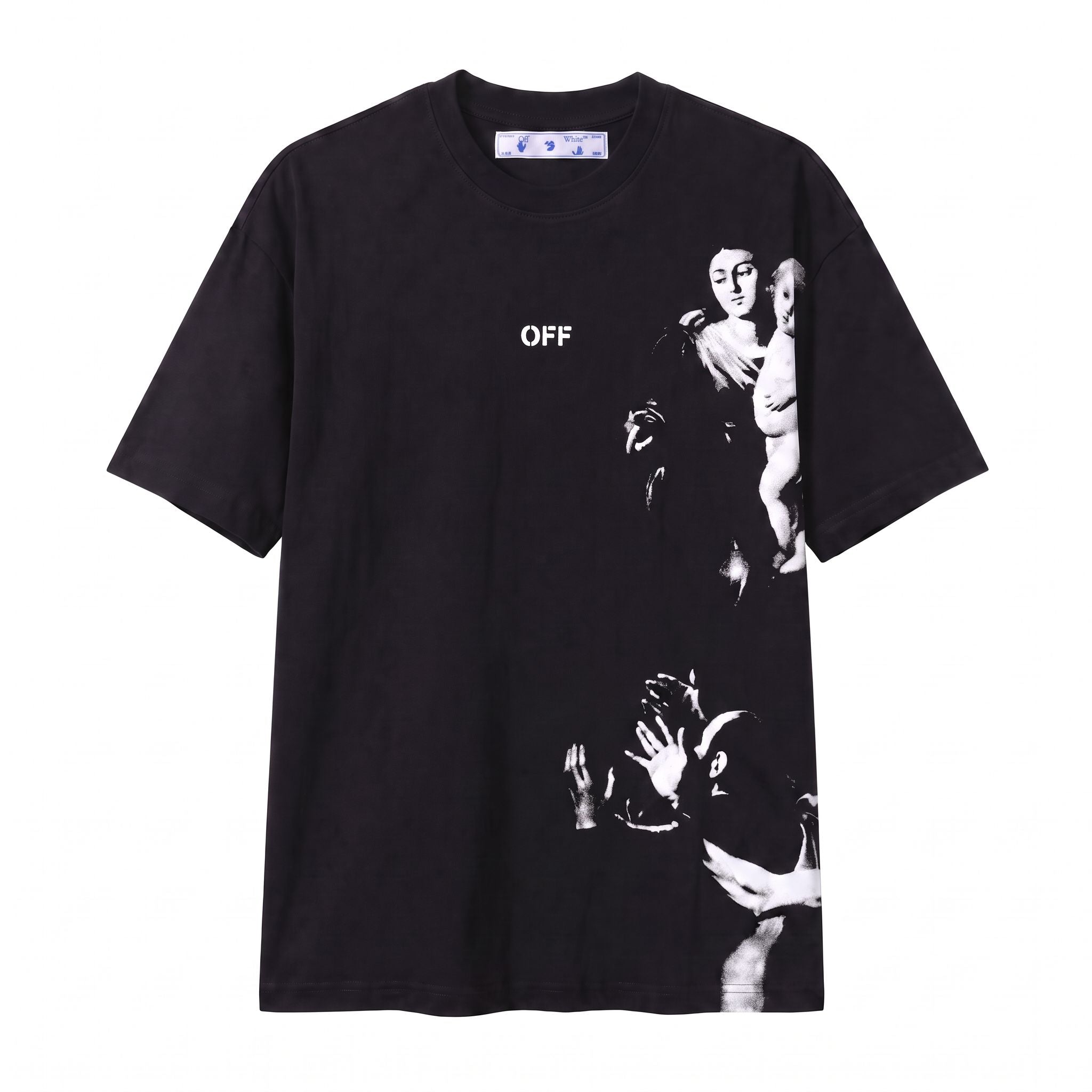 Camiseta 788475 Oversize Negro para hombre