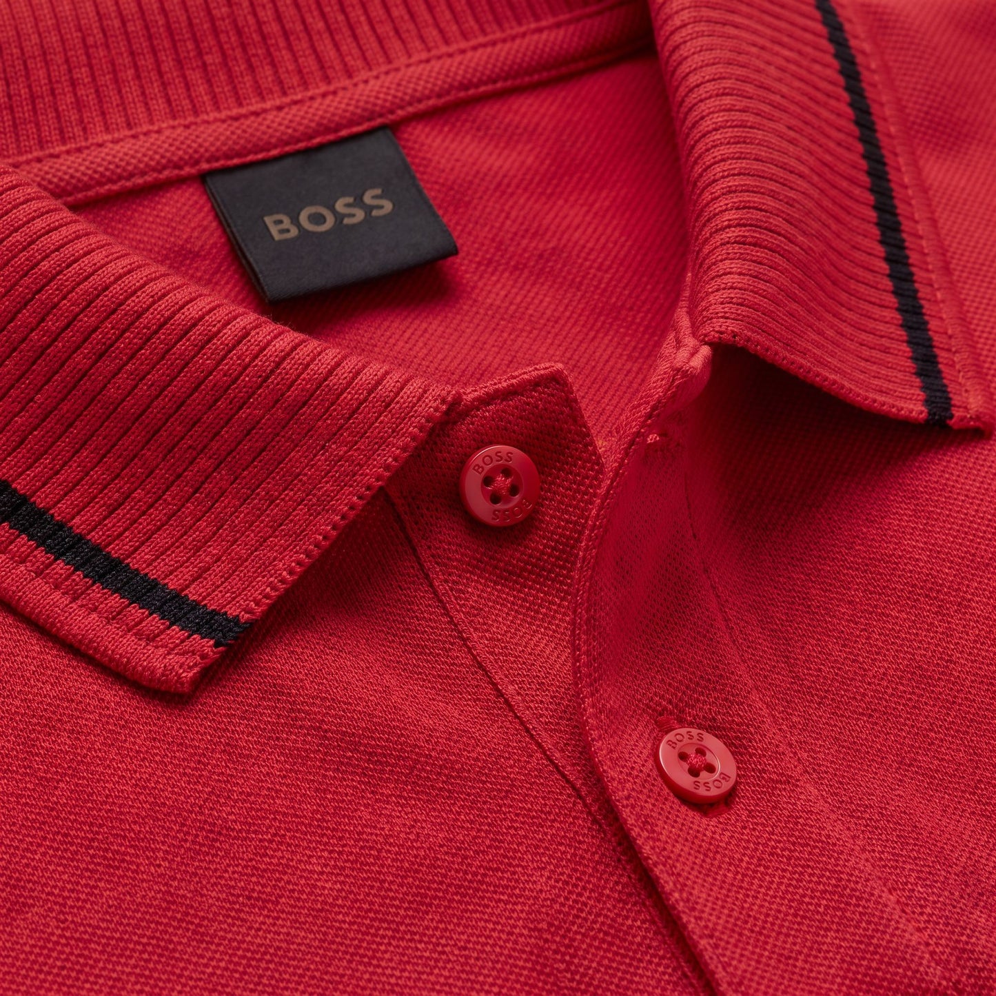 Camiseta 185023 Tipo Polo Rojo para hombre