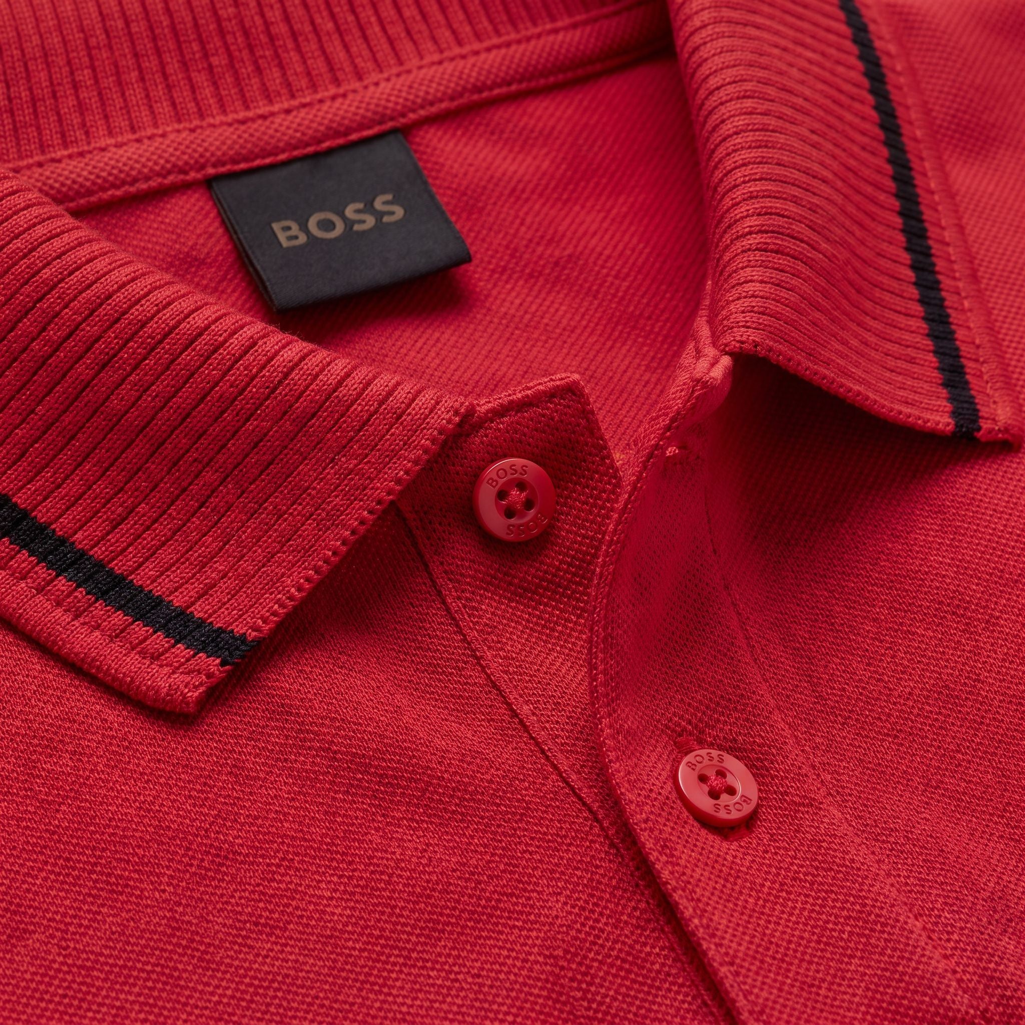 Camiseta 185023 Tipo Polo Rojo para hombre