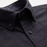 Camisa 50018 Manga larga Negro para hombre