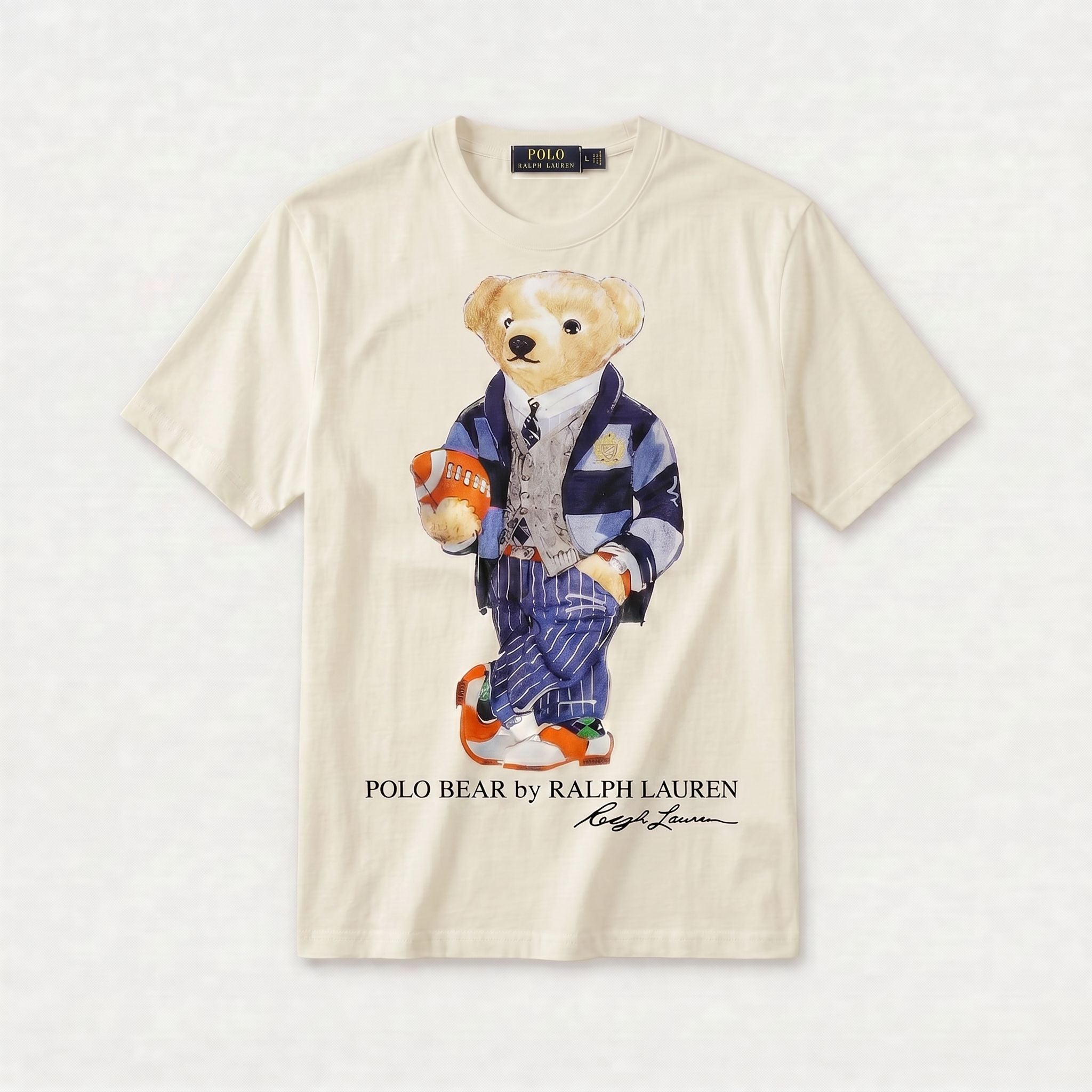 Camiseta 786891 Basica Crema para hombre