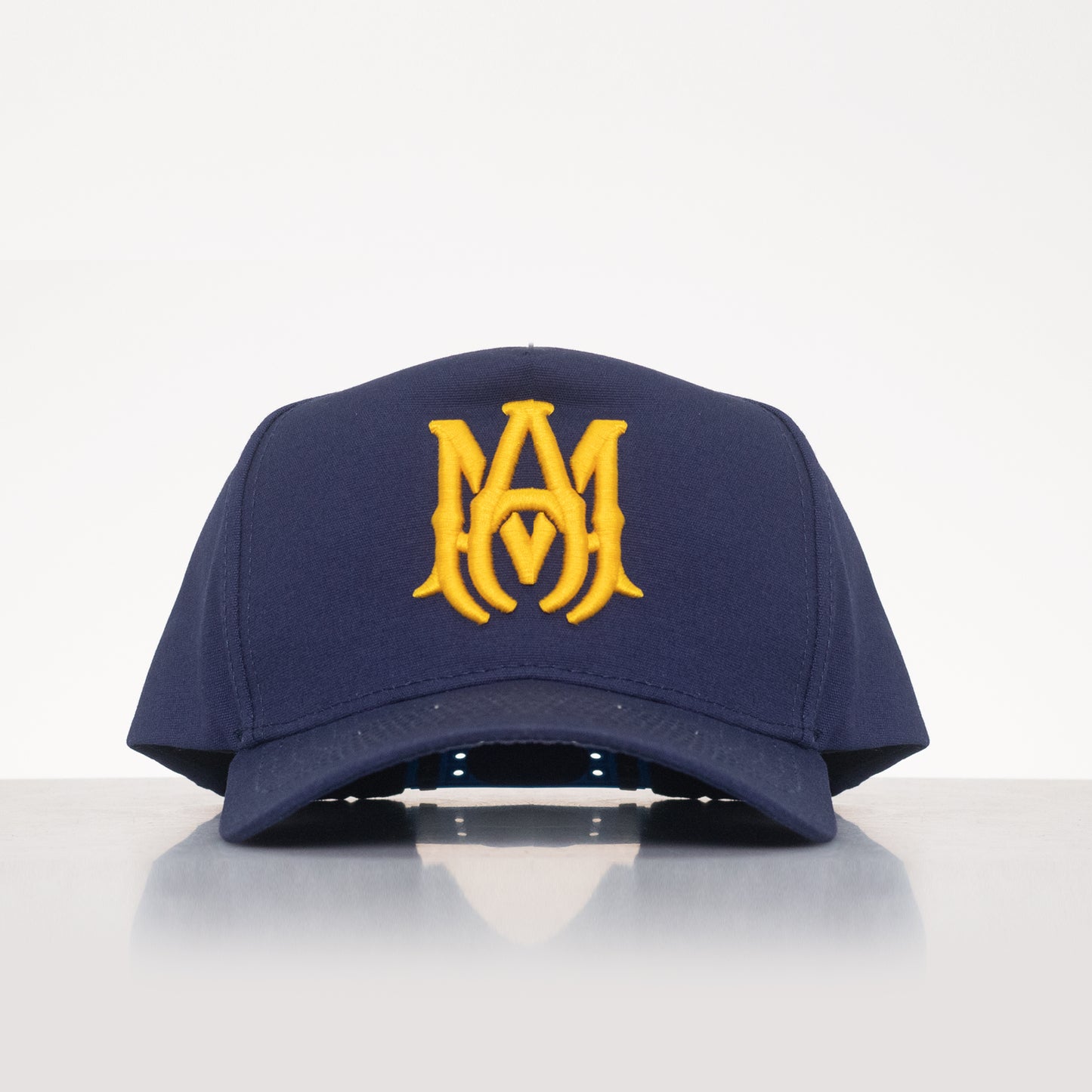 Gorra AR Tres Paneles Azul/Amarillo 102-3