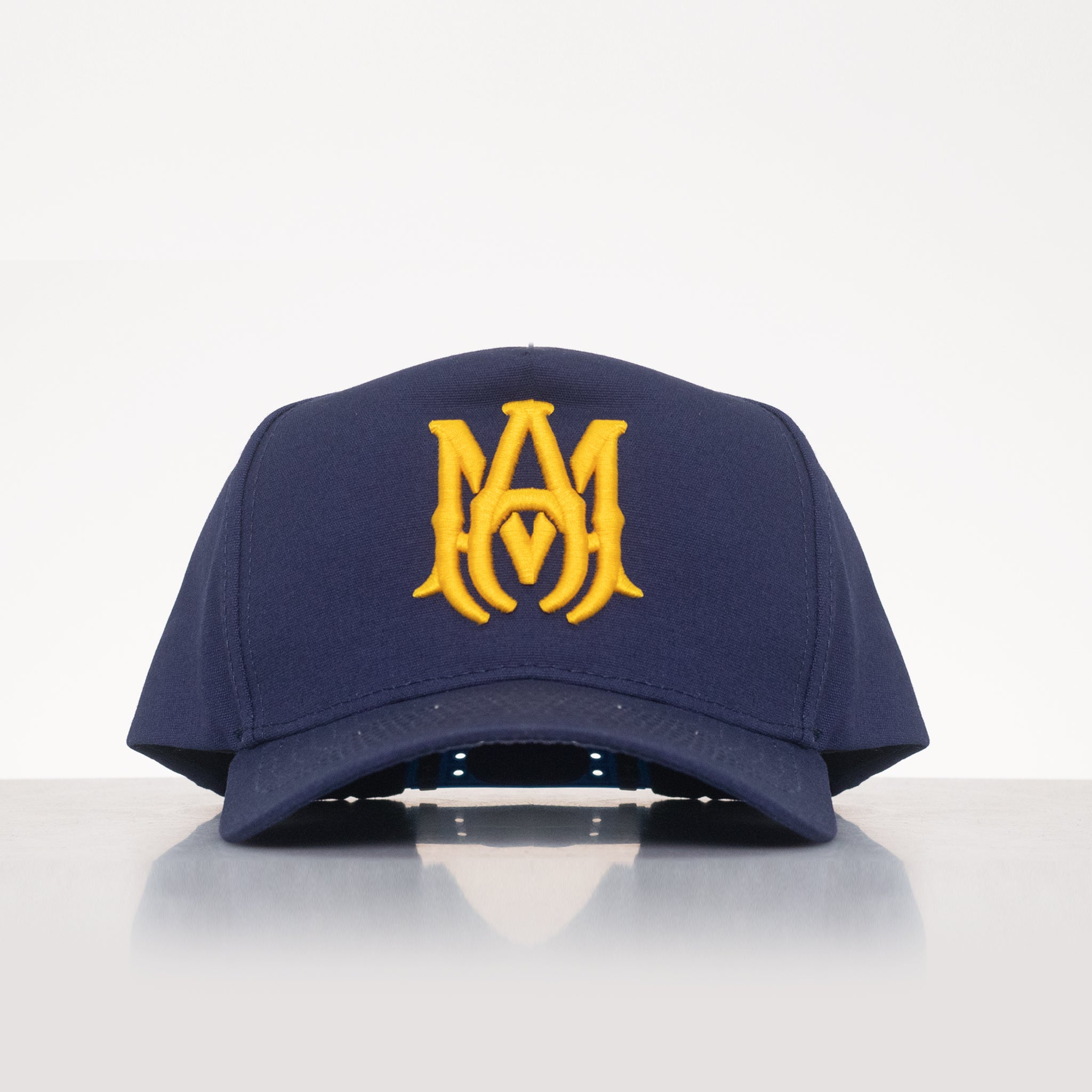 Gorra AR Tres Paneles Azul/Amarillo 102-3
