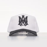 Gorra AR Tres Paneles Blanco/Negro 102-1