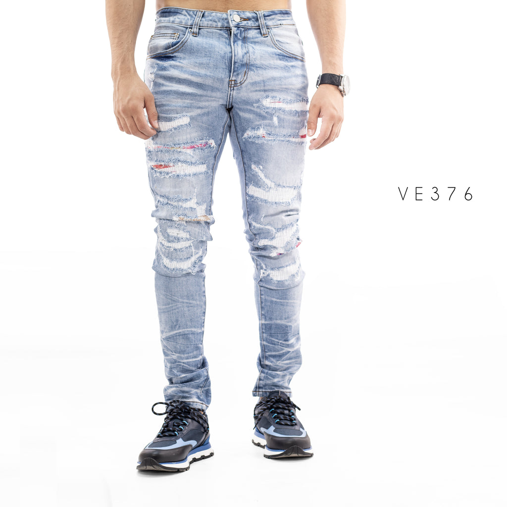 Jeans E376 Para Hombre