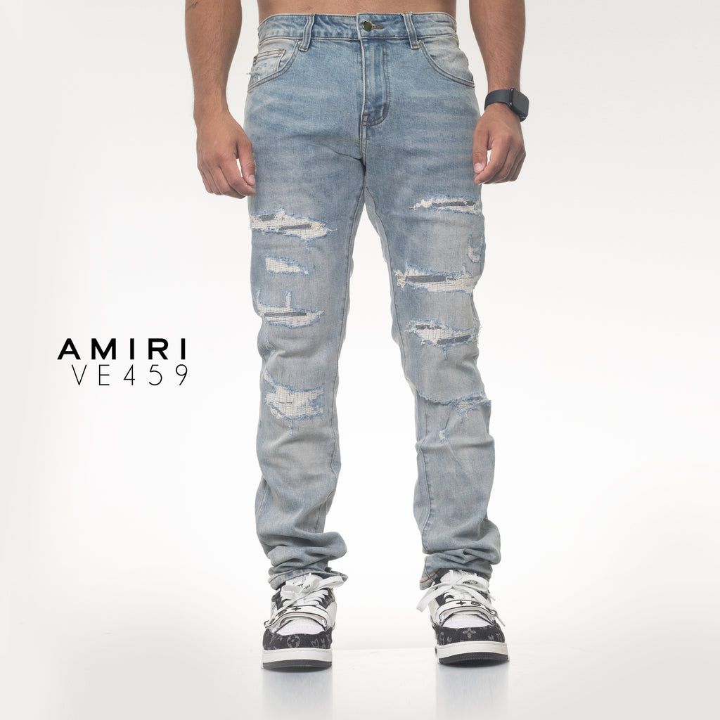 Jean E459 Azul Para Hombre
