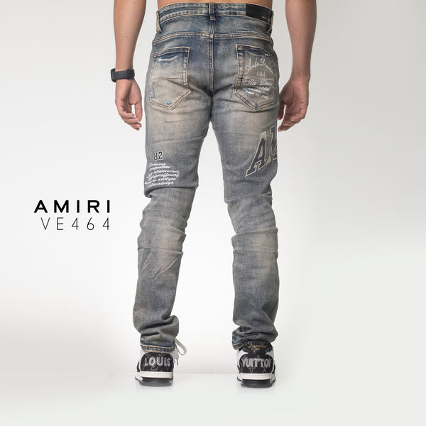 Jean E464 Azul Para Hombre