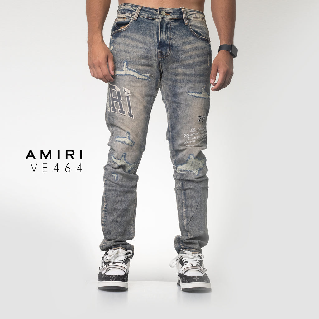 Jean E464 Azul Para Hombre