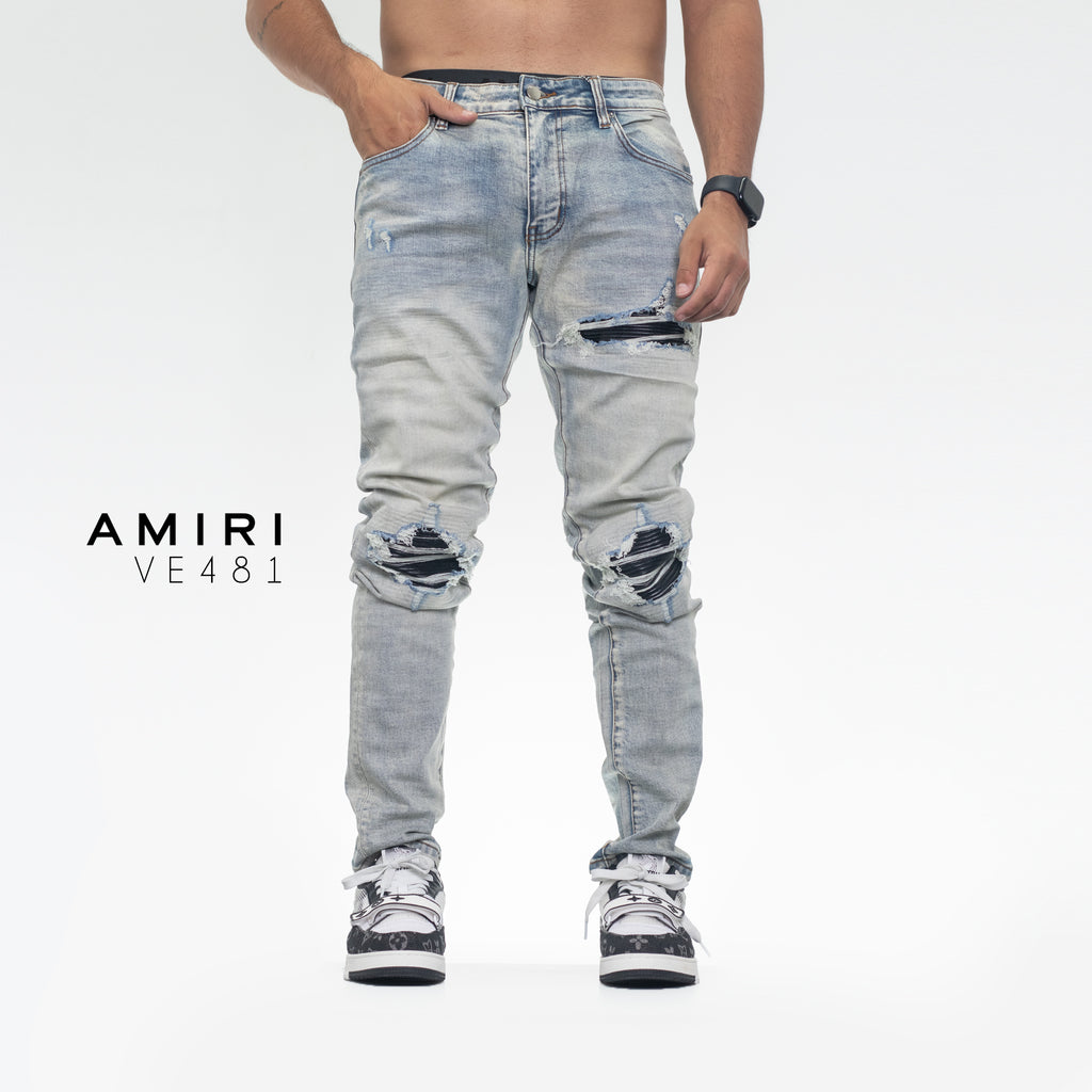 Jean VE481 Azul Para Hombre