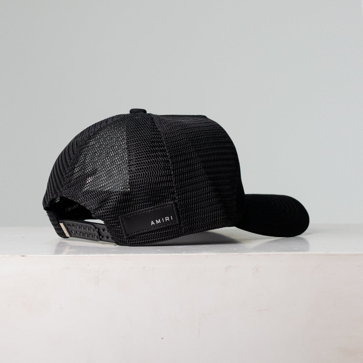 Gorra Negra Amiri Con Maya 101-3