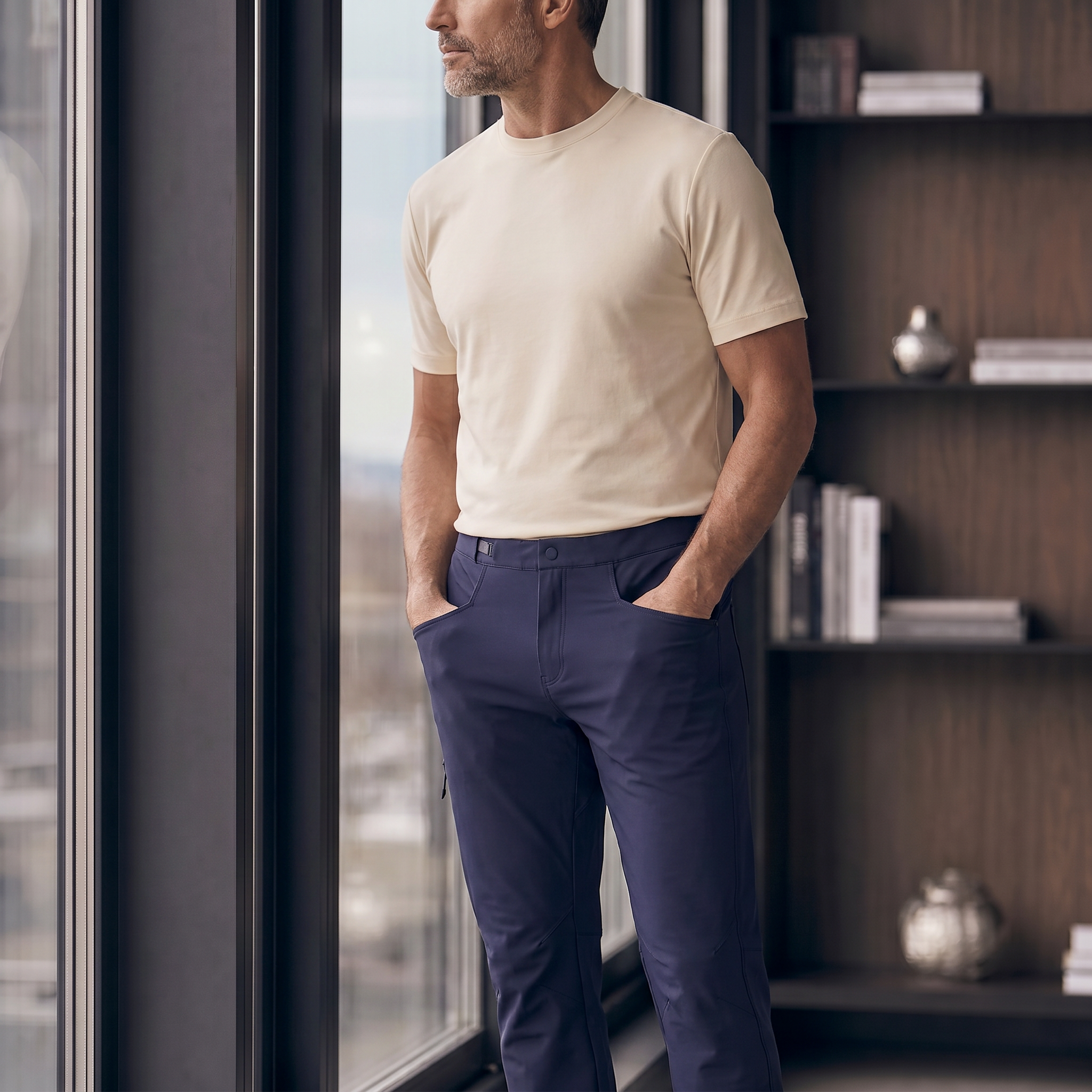 Pantalón 62343 Azul Rey Para Hombre