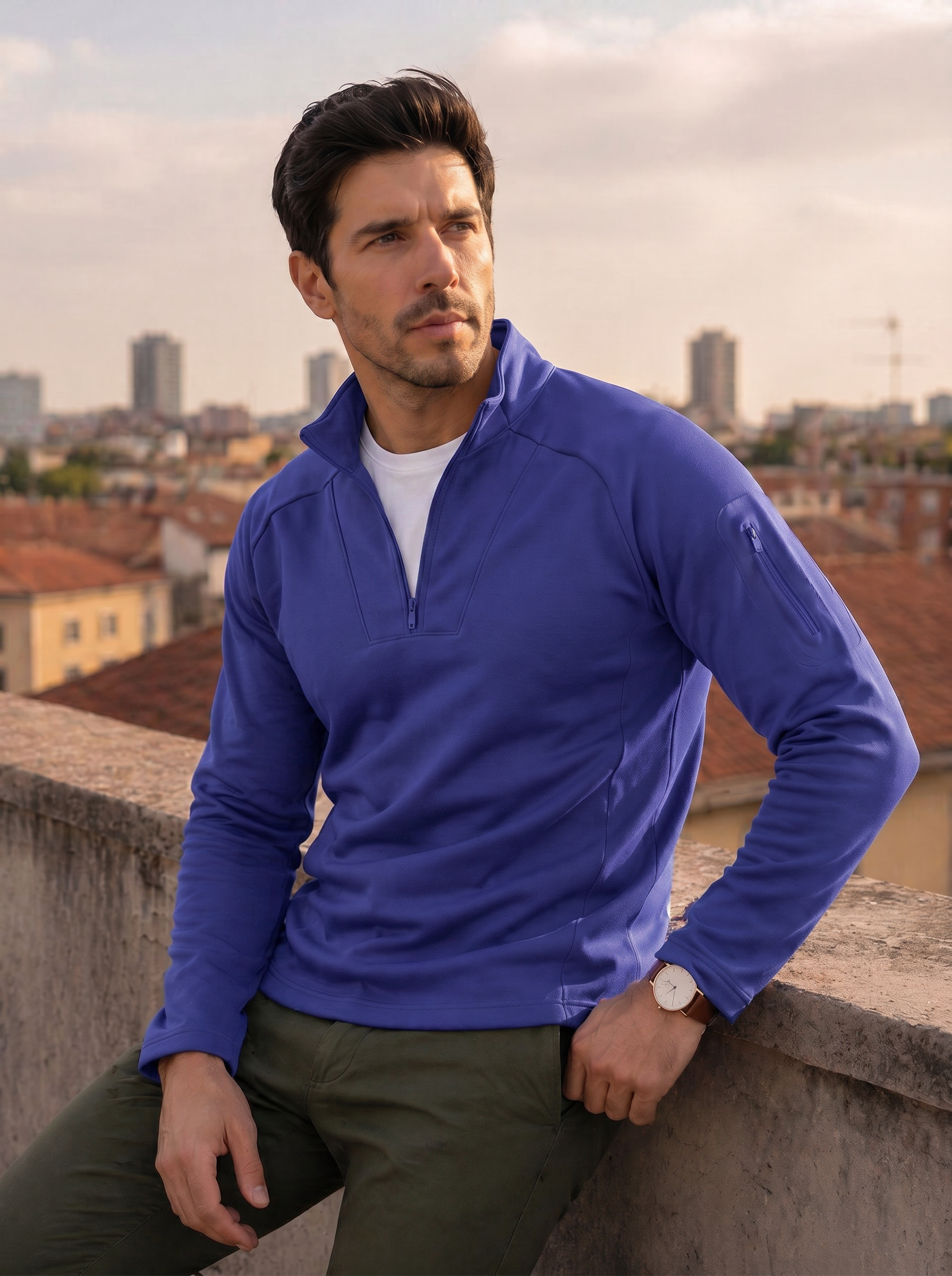 Chaqueta Azul Para Hombre Ref. 61219