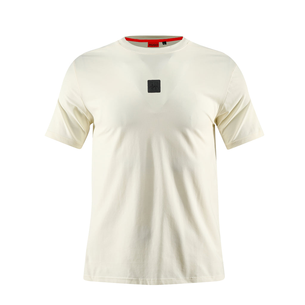 Camiseta B66002 Básica Crema Para Hombre