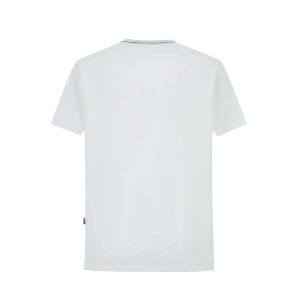 Camiseta B66014 Básica Blanco Para Hombre