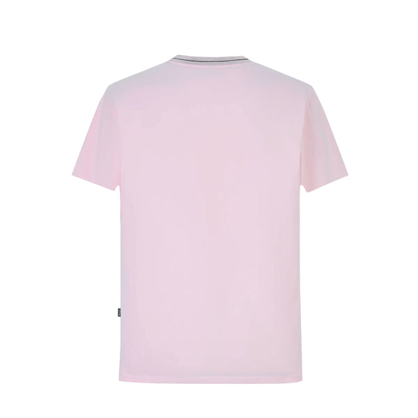 Camiseta B66014 Básica Rosado Para Hombre