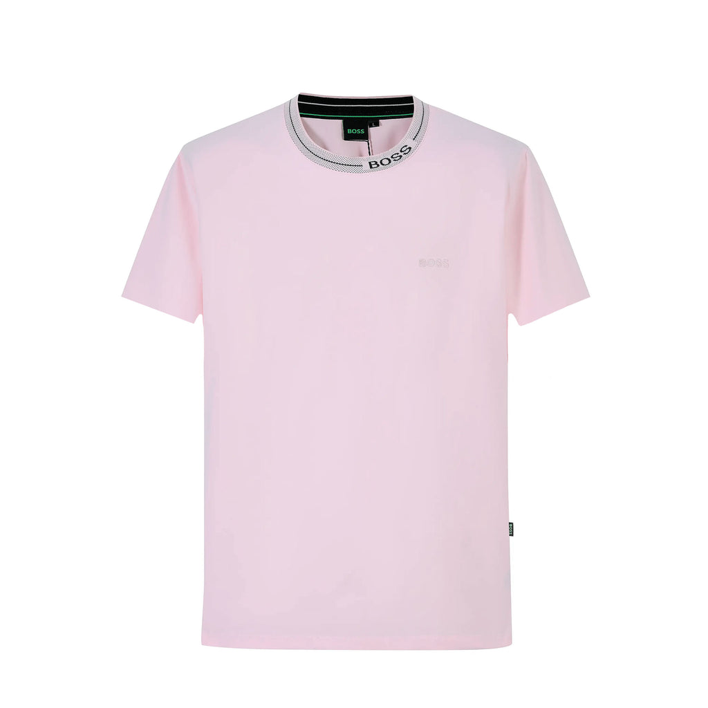 Camiseta B66014 Básica Rosado Para Hombre